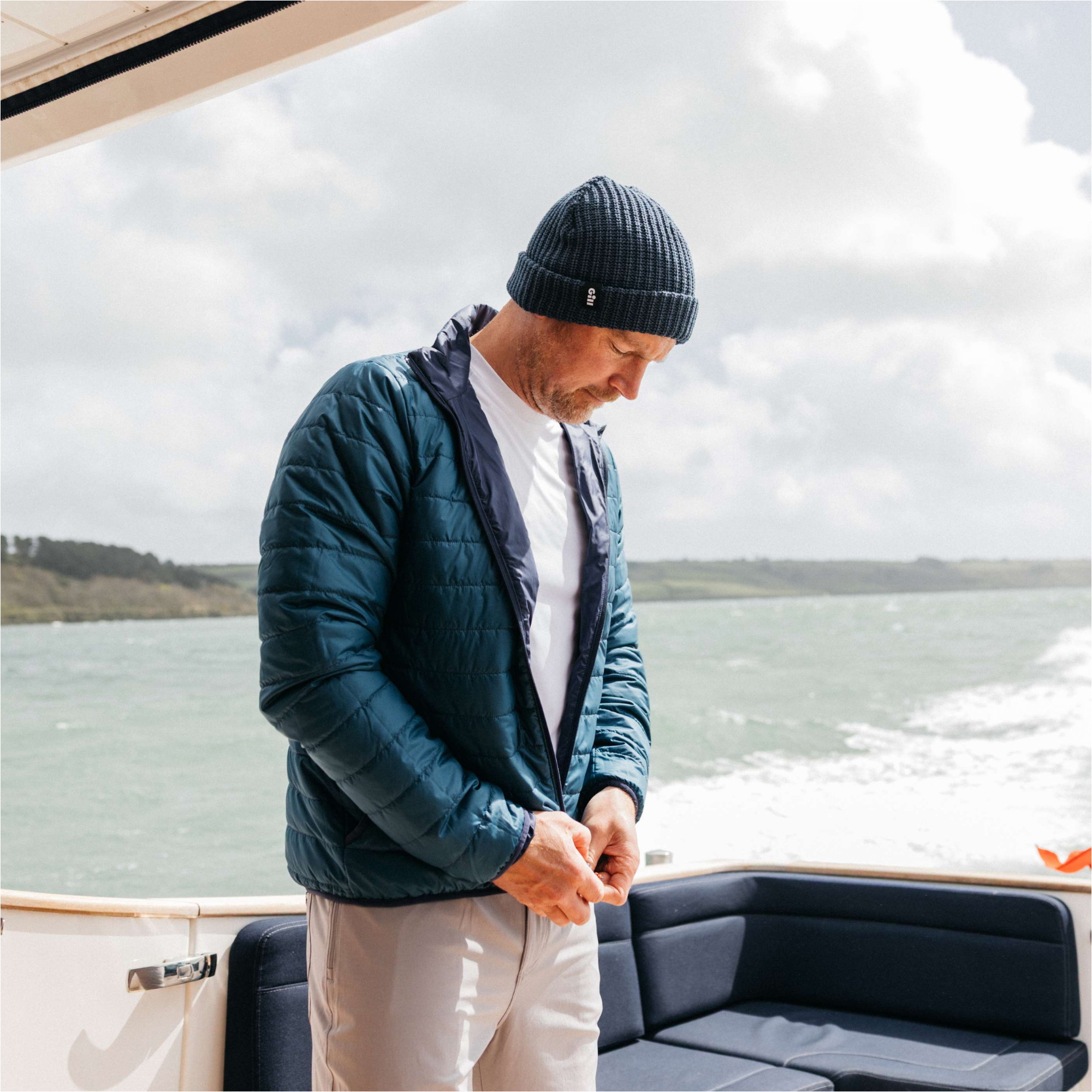 2026 Gill Mens Orion Jacket 1069 - Navy / Deepdive